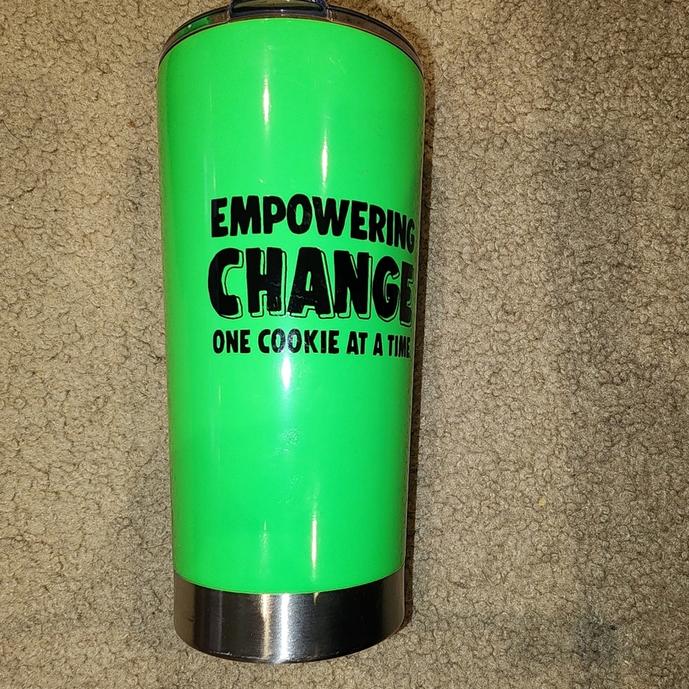 Green mug